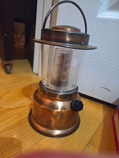 Bronze LED Battery Powered Lantern w/ Handle,...