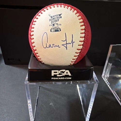 Aaron Judge Signed/Autographed Yankees 2022 HR Derby Baseball/PSA Authenticated