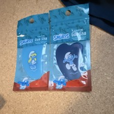 The Smurfs Sculpting Gua Sha Massage Tool Blue Dark Blue Cooling Effect