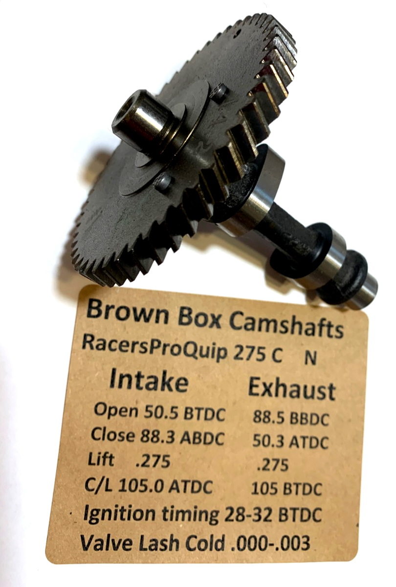 Predator 224cc Hi-Rev F1 Titanium 275 BrownBoxCams ARC Billet Rod