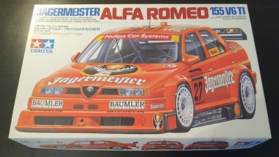 TAMIYA  24148 1:24 AUTO ALFA ROMEO 155 V6 TI JAGERMEISTER  als Ersatzteilspender