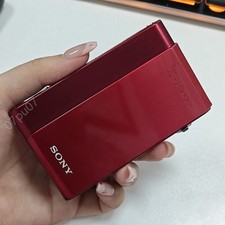 Sony Cyber Shot DSC-T900 Digital Camera 4x Optical Zoom 12.1MP Red