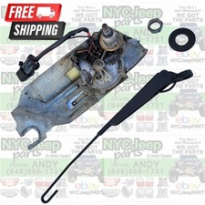 Jeep Wrangler Tj 2003-2006 Oem Hard Top Rear Wiper Motor Assembly Tested Works Jeep Wrangler Tj 2003-2006 Oem Hard Top Rear Wiper Motor Assembly Tested Works