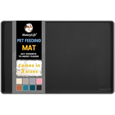 Silicone Cat Mat for Food and Water - Spill-Proof