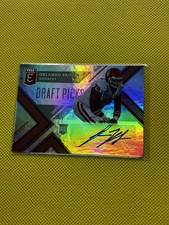 ORLANDO BROWN Oklahoma 2018 Elite Draft Picks Autograph #200 SP RC AUTO Bengals