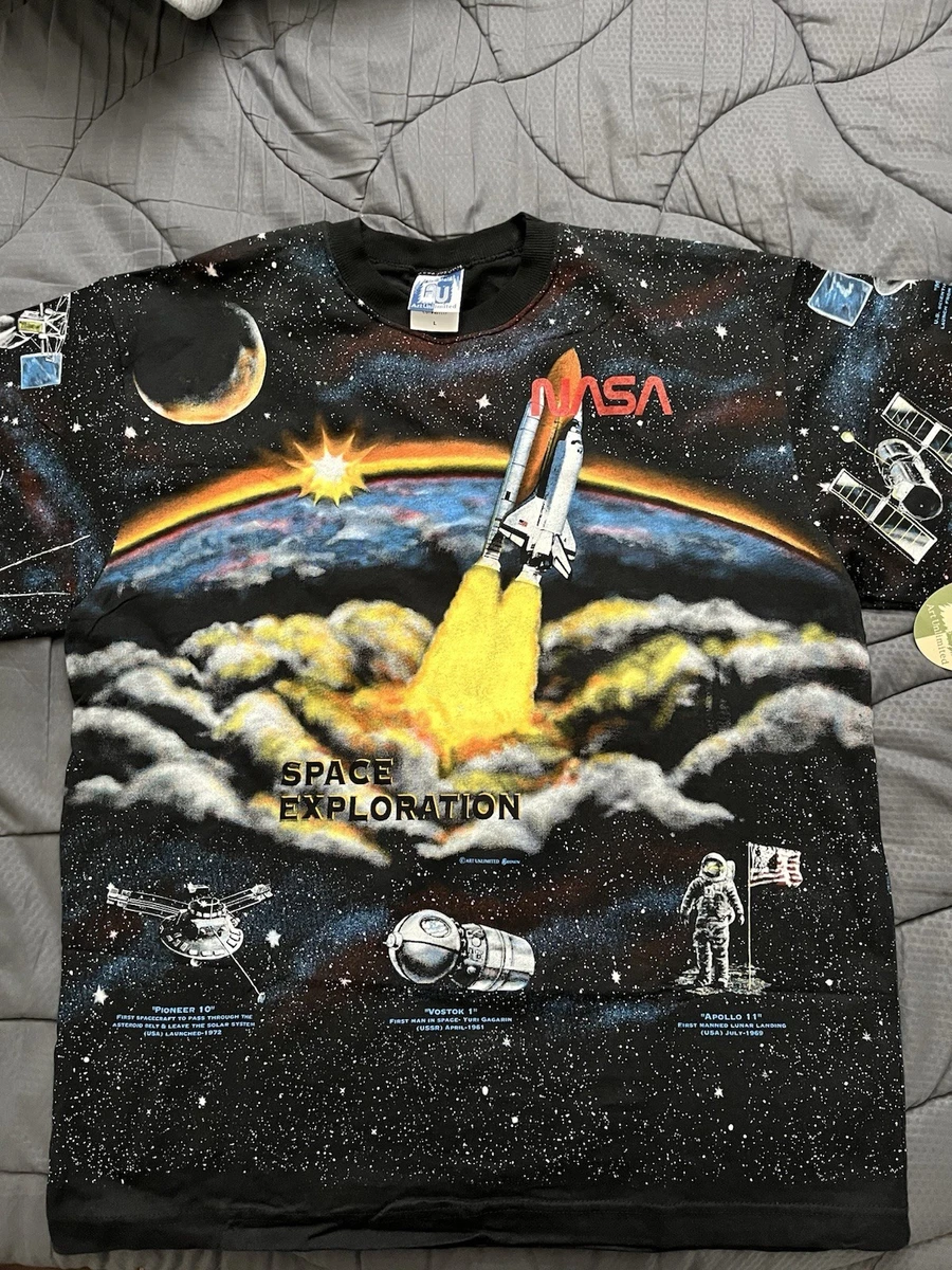 Vintage Nasa T Shirt In Men's T-Shirts for sale - eBay