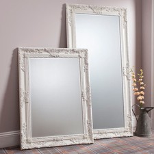 Gallery Hampshire Cream Leaner Mirror, 170 x 84 cm