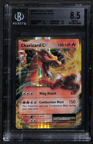 Charizard-EX graded BGS 8.5 for sale on eBay