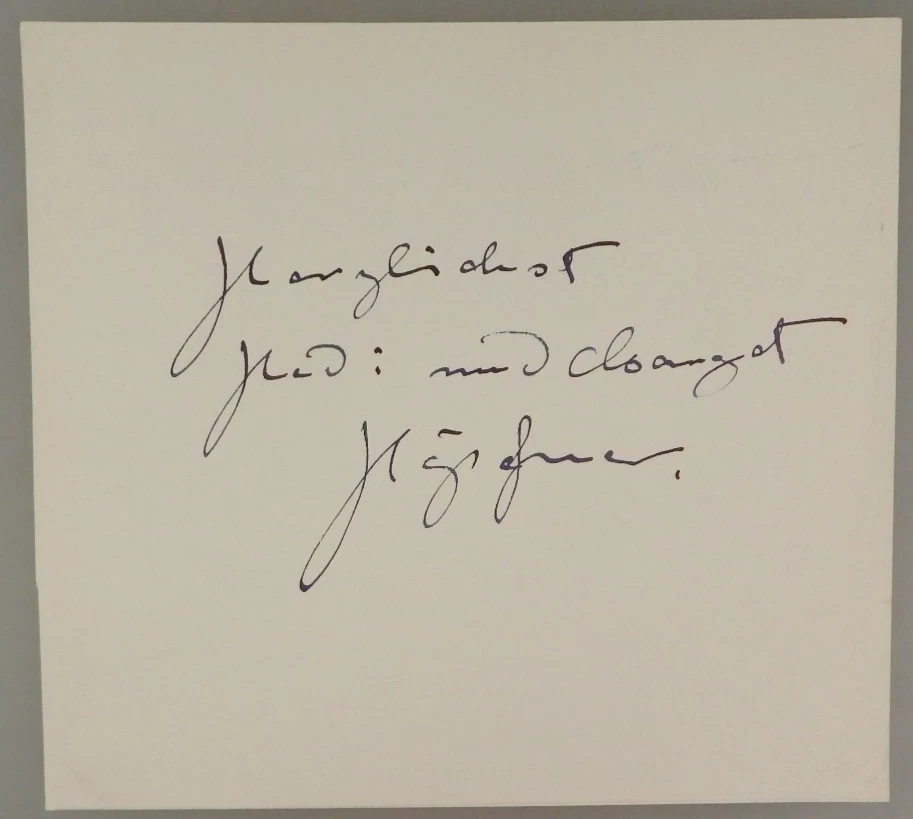 Autogramm Schauspieler und Tänzerinen Paar Hedi und Margot Höpfner (136649) - Bild 1 von 1