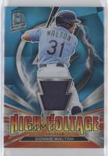 2021 Panini Spectra High Voltage Jerseys Donnie Walton #HV-DW 8em