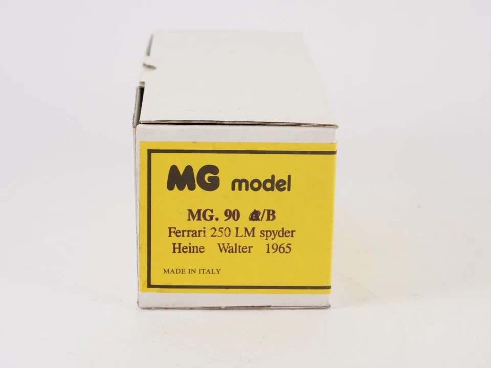 Modello MG 1/43 N° MG 90/B Ferrari 250 LM Spyder Heine Walter 1965 In Scatola - Immagine 3 di 4