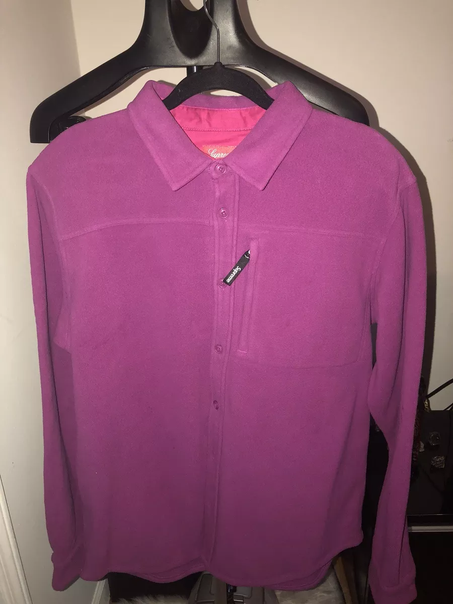 Supreme Polartec Fleece Shirt XLARGE