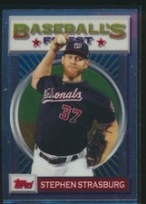 2020 Topps Baseball's Finest Flashbacks #141 Stephen Strasburg Nationals