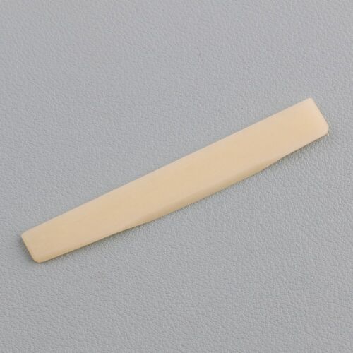 2pcs Unbleached Compensated Guitar Bone Saddle for 6 String Martin Folk Guitars - Bild 5 von 6