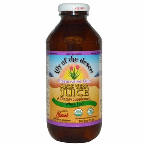 Lily of the Desert Organic Aloe Vera Juice Whole Leaf 16 ...