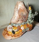 Natural Baltic amber gems table decore figurine stones stone charm