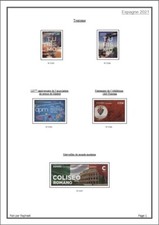 Album de timbres à imprimer par vos soins "ESPAGNE 2021"