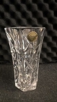 Original Vintage Cristal France Plus De Plomb Garanti Genuine Crystal Trinket Box Made in France