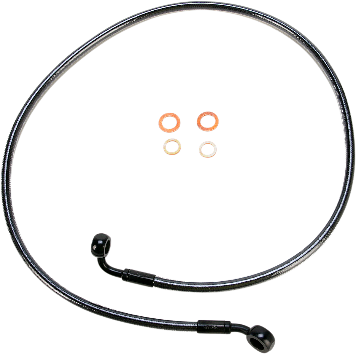 08-17 for Harley Street Bob FXDB MAGNUM Brake Line Black Pearl 58