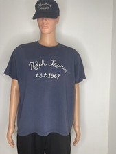 💥Polo Mansion Rare Collectible!! “Ralph Lauren Signature” T-Shirt Sz Lg & Cap💥