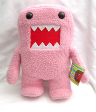 Unisex Licensed Japanese Pink Domo-Kun 12" Firm Plush Doll-Brand New