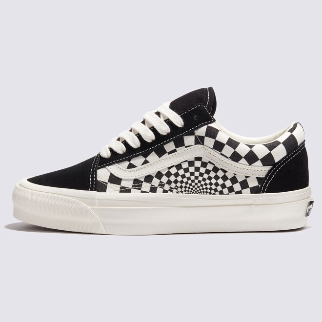 Vans Radial Checkerboard MTE Old Skool Skate Sneakers Black