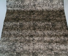 Seabrook NOS Wallpaper Double Roll Metallic Grunge Steampunk Black Pewter Gold