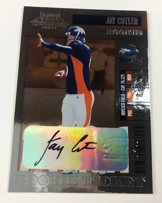 2006 Playoff Contenders JAY CUTLER #152 Rookie Autograph RC Auto - Image 1 of 3