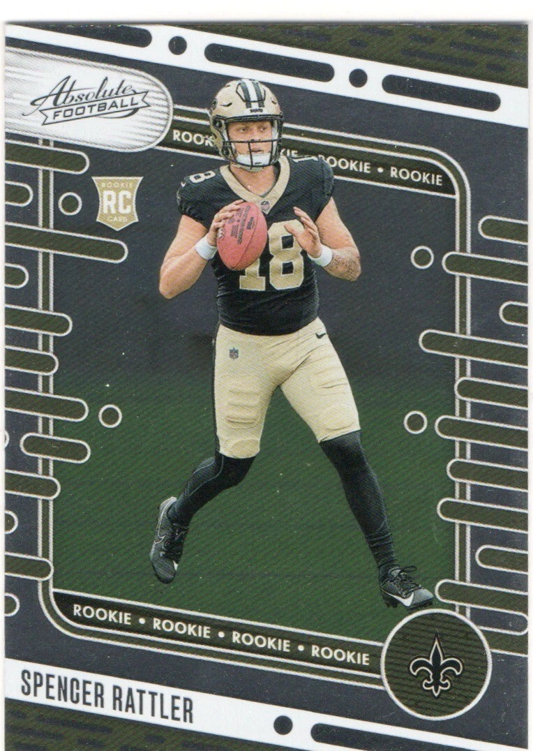 Spencer Rattler trading card