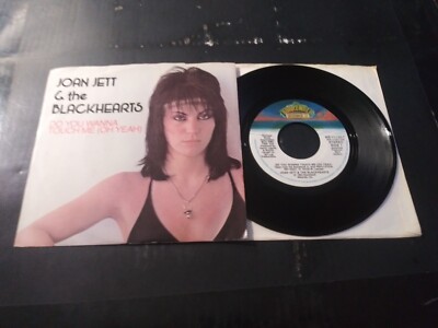 Joan Jett   Do You Wanna Touch Me (Oh Yeah) VG+ 45RPM Record & Pic Sleeve 1982