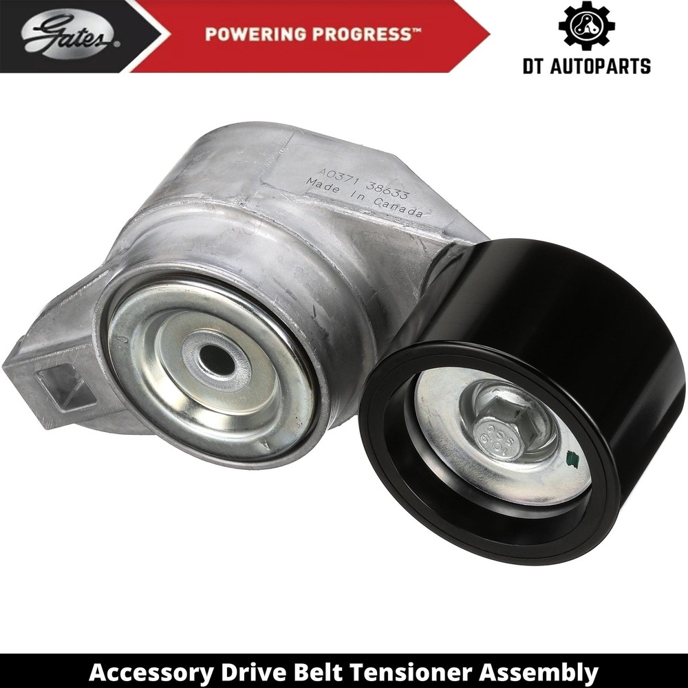 2015-2016 Volvo VNL 430 Accessory Drive Belt Tensioner Assembly with Fan Gates