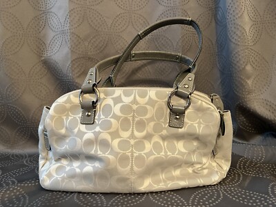 NWT Coach Penelope Signature Jacquard Satchel Shoulder Purse