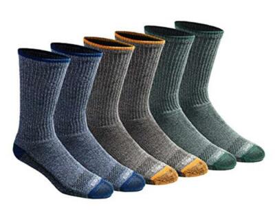 Dickies Men's Dri-tech Moisture Control Crew Socks  Assorted Sizes , Colors 