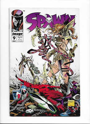 Spawn #9 1993 Image Comics Neil Gaiman 1. App Angela
