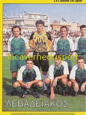 213 TEAM 1/2 LEVADIAKOS GRIECHENLAND HELLAS STICKER PANINI PODOSFARO 1994 1995