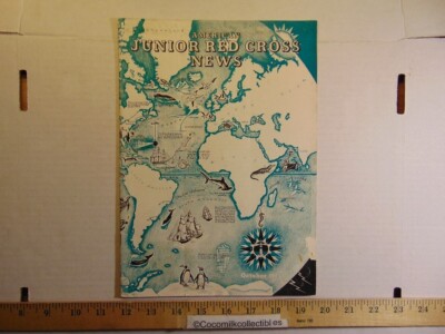 Vintage October 1941 American Junior Red Cross News Magazine