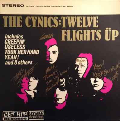 The Cynics Twelve Flights Up NEAR MINT Get Hip Recordings Vinyl LP