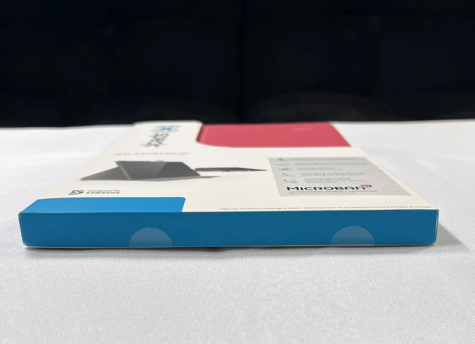 Funda Speck Balance Folio para Samsung Galaxy Tab S7 5G Rosa Real / Borgoña Exuberante Foto 2 de 4