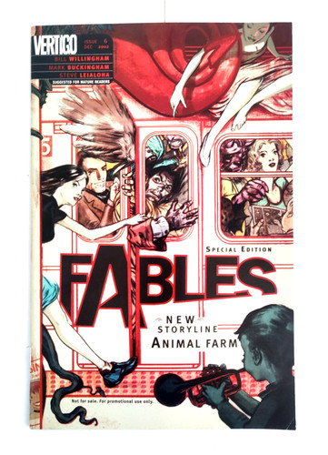 Fables #6 RRP Variant 🔥RARE/HTF 🔥+ 21 Bonus Fables Comics Vertigo KEY🔑
