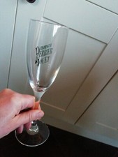 6 Perrier Jouet Champagne Flutes Glasses Branded Glassware Party Celebration 