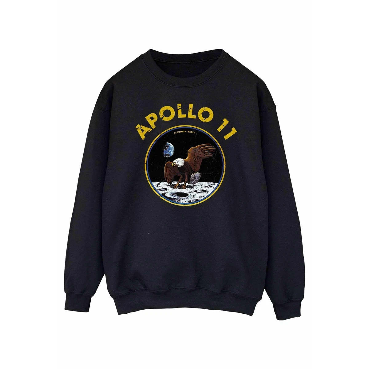 NASA Womens/Ladies Classic Apollo 11 Sweatshirt (BI2199) | eBay