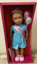 🌷 Our Generation Anita 18" Birthday Party Doll🆕AS SHOWN ‼️