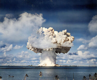 1946  Atomic Bomb, Bikini Island 14 x 11'' Photo Print