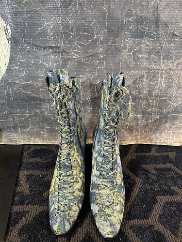 Free People Hastings Lace-Up Heel Boots Size 9.5 - Picture 4 of 6