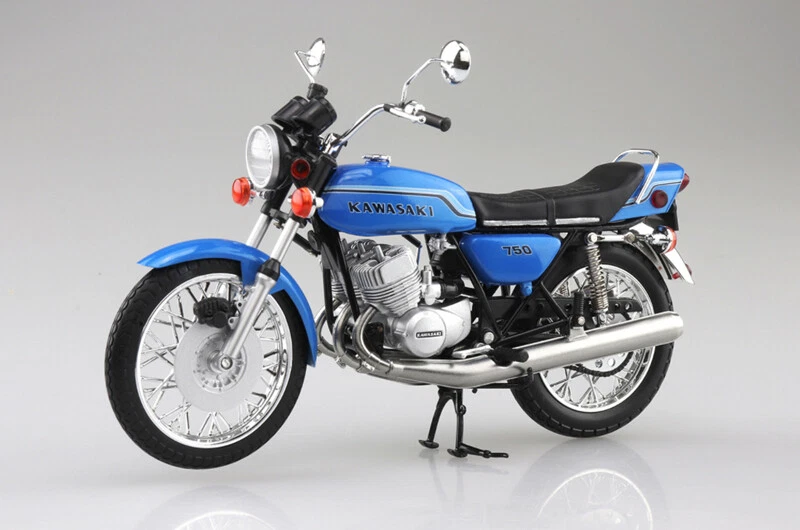 有名な高級ブランド AOSHIMA for FOR 1 blue motorcycle IV MACH For 750SS kawasaki その他
