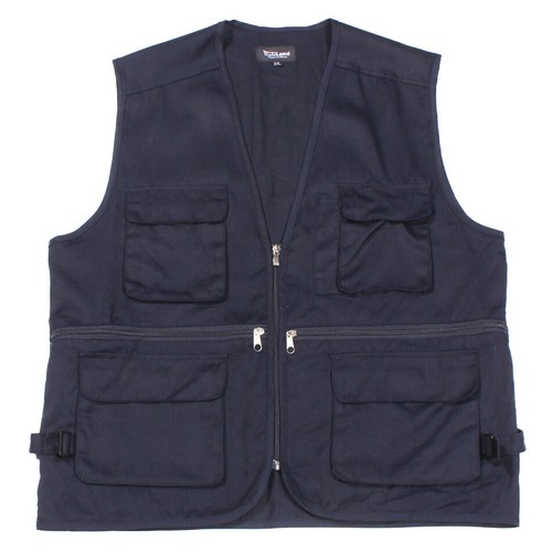 Gilet Utilitaire Vintage Gap, Style Safari, Années 2000, Taille L Homme, Gris, Multiples Poches