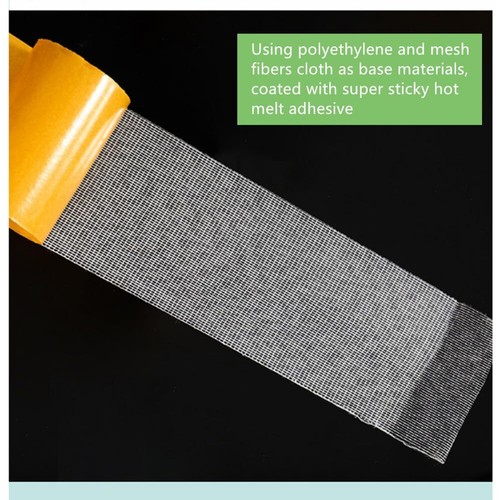 Double Sided Tape Woodworking Tape Super Thin Strong Viscosity Fiber Mesh Mou - Picture 2 of 8