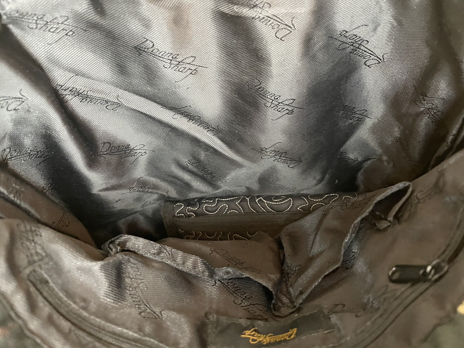 Donna Sharp Patchwork Quilted Purse Handbag Tote … - image 10