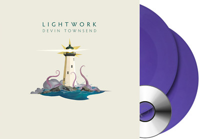 Devin Townsend - Sky Blue Exclusive 2 Lilac Vinyl LP + CD 500 Wordlwide NEU NEW