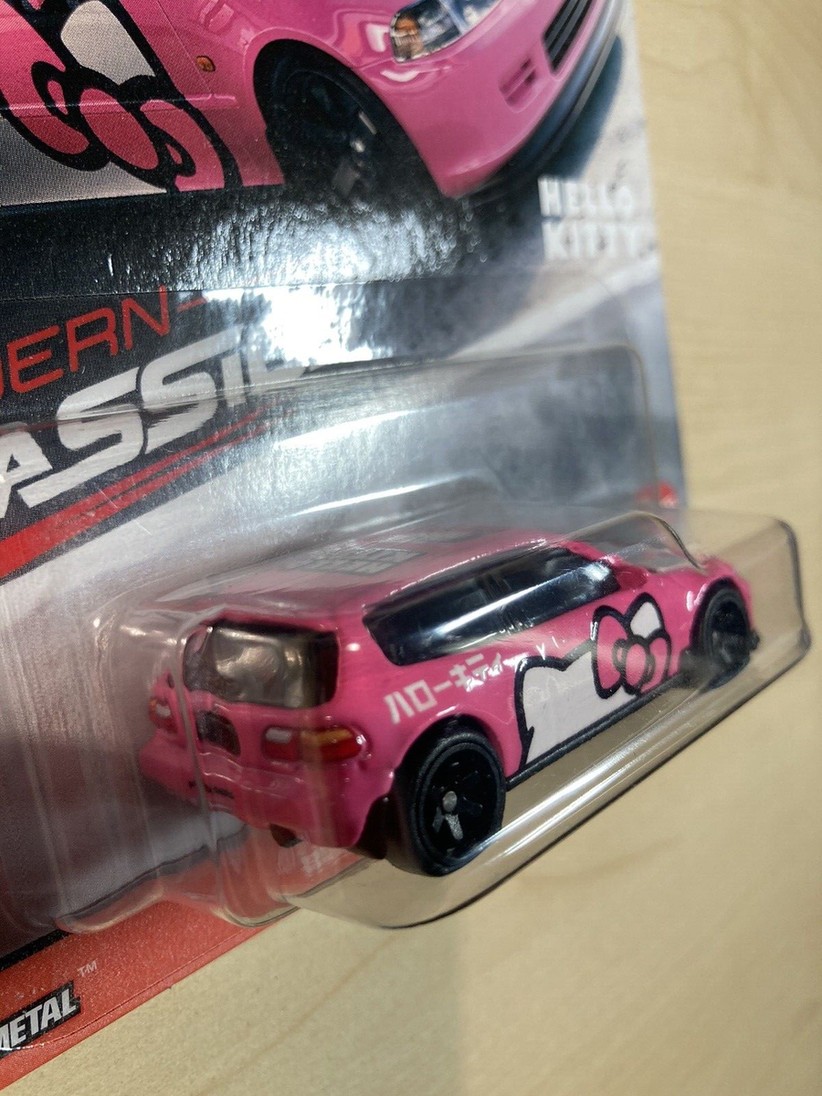 Hot wheels Honda Civic EG Hello Kitty livery Modern Classics 2021